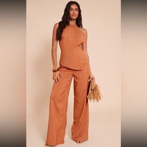 PLT Rust Women's Jumpsuit. New with tags